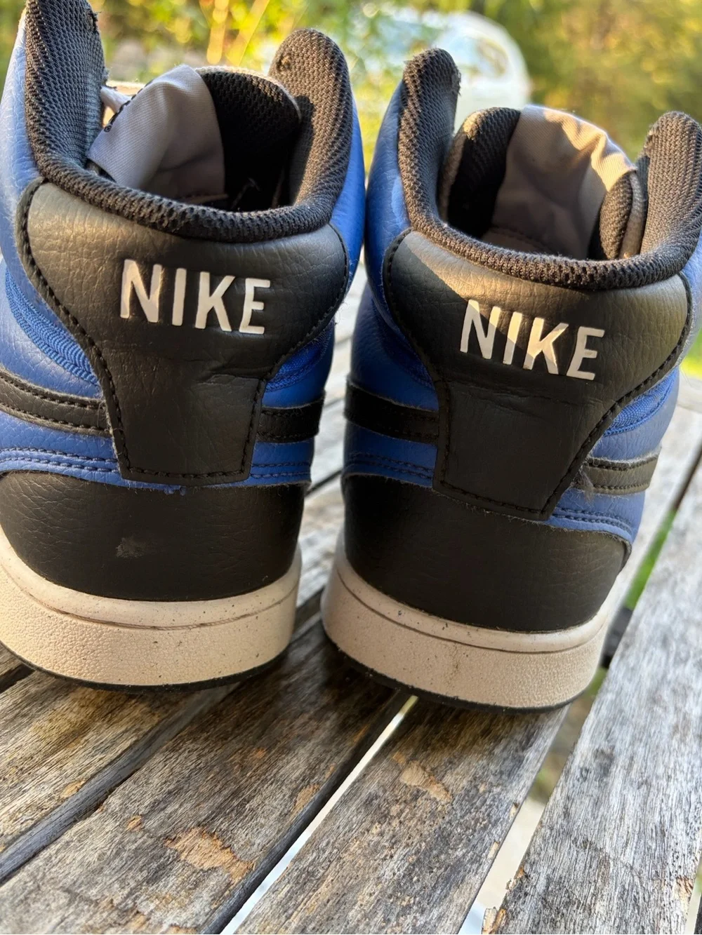 Nike Court Vision Royal Blue and Black Sneaker FQ8740-480